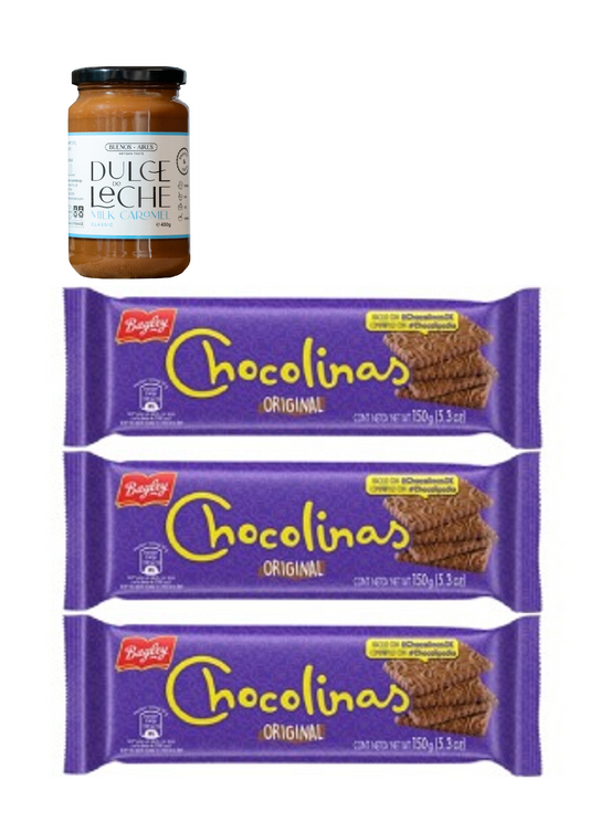 CHOCOTORTA I Dulce de Leche & Chocolinas